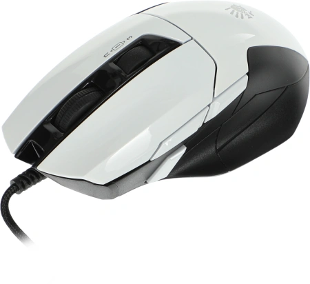 Мышь A4Tech Bloody W70 Max белый/черный оптическая (10000dpi) USB (10but)