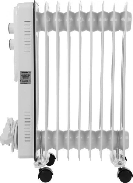 Радиатор масляный Centek CT-6206 2000Вт белый