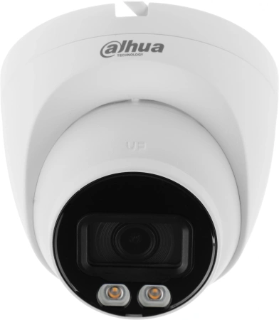 Видеокамера IP Dahua DH-IPC-HDW2449TP-S-LED-0280B 2.8-2.8мм цв. корп.:белый