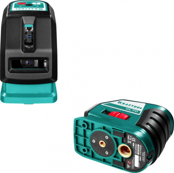 Нивелир лазерн. Kraftool 34660 цв.луч. красный 3луч.