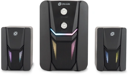 Колонки Оклик OK-423 2.1 черный 11Вт
