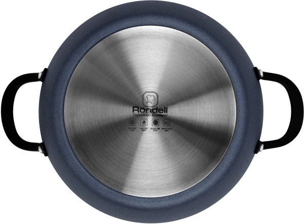 Сотейник Rondell Evolution-R RDA-799 d=26см (с крышкой) графитовый