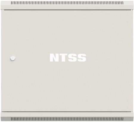 Шкаф коммутационный NTSS Премиум (NTSS-W12U6060FD) настенный 12U 570x600мм пер.дв.металл 60кг серый 500мм 27кг 220град. 635мм IP20 сталь