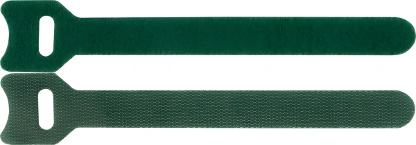 Хомут-липучка Lanmaster LAN-VCM125-BK 125x12мм (упак:20шт) нейлон/полиэтилен внутри помещений черный