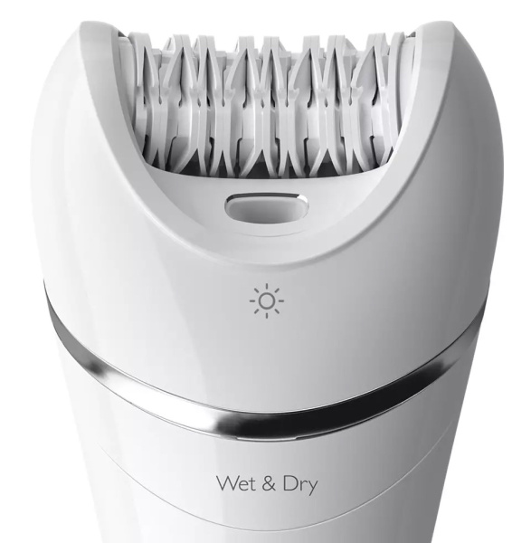 Эпилятор Philips BRE710/00 скор.:2 насад.:4 белый