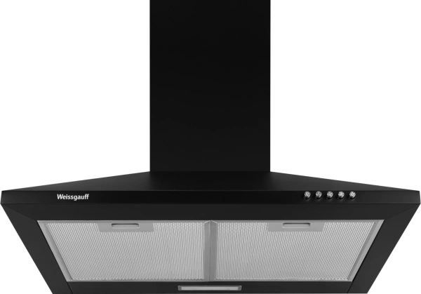 Вытяжка каминная Weissgauff Zosma 60 PB BL черный управление: кнопочное (1 мотор)