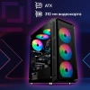 Корпус Оклик OCC-MD301 черный без БП ATX 6x120mm 2xUSB2.0 1xUSB3.0 audio bott PSU