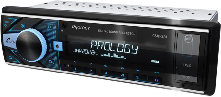 Автомагнитола Prology CMD-320 1DIN 4x55Вт v4.2 ПДУ RDS (PRCMD320)