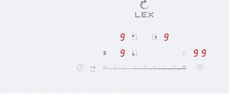 Индукционная варочная поверхность Lex EVI 431A WH белый