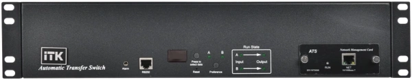 АВР ITK ATS-32-2U-1 2U 19" ввод:2x2P+PE выход:12xС13-4xC1932A черный