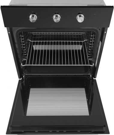 Духовой шкаф Электрический Maunfeld MEOC708PB черный
