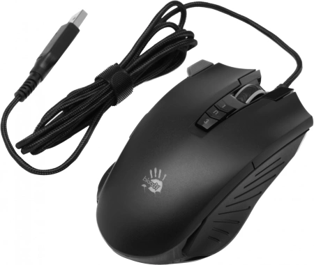 Мышь A4Tech Bloody V9M черный оптическая (6200dpi) USB (9but)