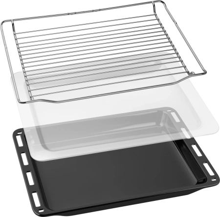 Духовой шкаф Электрический Weissgauff OE 4551 DB Black Edition черный