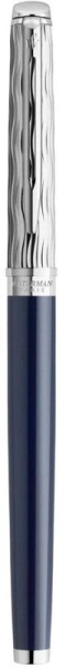 Ручка перьев. Waterman Hemisphere L`Essence du Bleu (CW2166467) LaqBlue CT F сталь нержавеющая подар.кор.