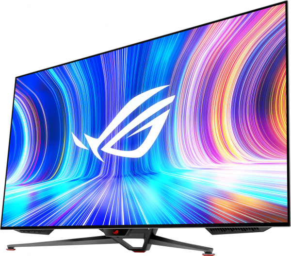 Монитор Asus 47.53" ROG Swift PG48UQ черный OLED LED 16:9 HDMI M/M матовая HAS 450cd 178гр/178гр 3840x2160 138Hz G-Sync DP SPDIF 4K USB 16.2кг