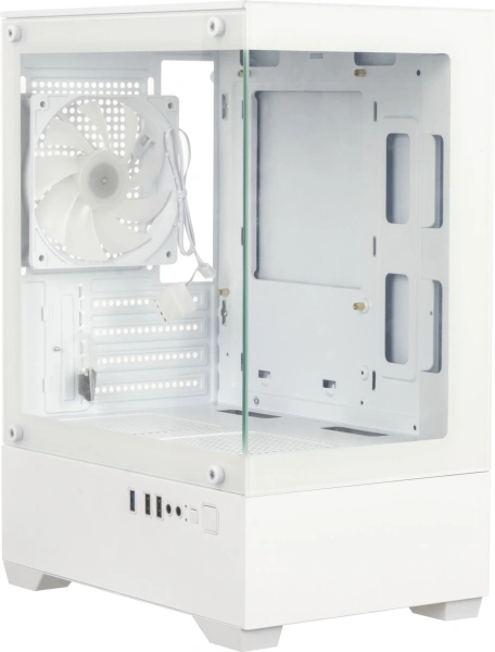 Корпус Accord ACC-ZCU2W белый без БП mATX 5x120mm 2xUSB2.0 1xUSB3.0 audio