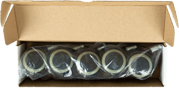 Набор колес Бюрократ CastorSetHT85/PU черный для паркета/ламината 50мм