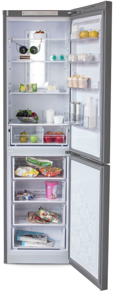 Холодильник Бирюса Б-I980NF 2-хкамерн. нерж.сталь