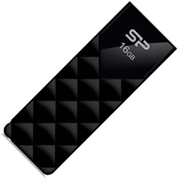 Флеш Диск Silicon Power 16Gb Ultima U03 SP016GBUF2U03V1K USB2.0 черный