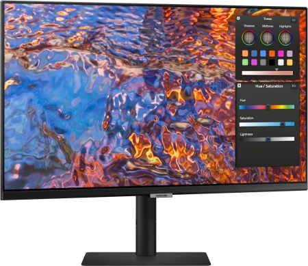 Монитор Samsung 27" ViewFinity S27B800PXIXCI черный IPS LED 16:9 HDMI полуматовая HAS Piv 350cd 178гр/178гр 3840x2160 60Hz DP 4K USB 6.7кг