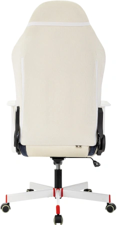 Кресло игровое A4Tech Bloody GC-830 белый с подголов. крестов. пластик белый пластик черный/белый