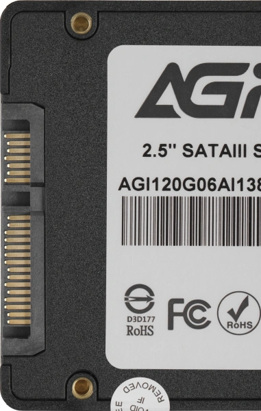 Накопитель SSD AGi SATA-III 120GB AGI120G06AI138 AI138 2.5"