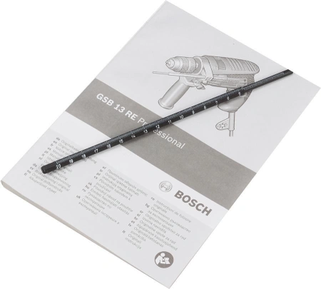 Дрель ударная Bosch GSB 13 RE Professional 600Вт патрон:быстрозажимной реверс (0601217100)