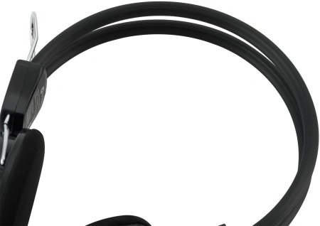 Наушники с микрофоном Оклик HS-M200 черный 1.8м накладные оголовье (1532011)
