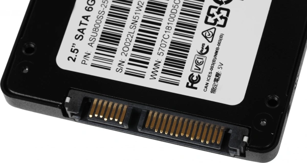 Накопитель SSD A-Data SATA III 256Gb ASU800SS-256GT-C SU800 2.5"