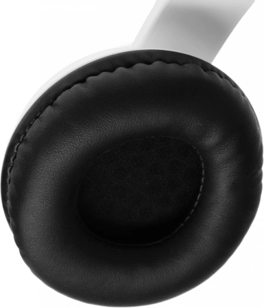 Наушники с микрофоном A4Tech HS-10 черный/белый 2м накладные оголовье (HS-10/3.5MM PLUG/BLACK + WHITE)