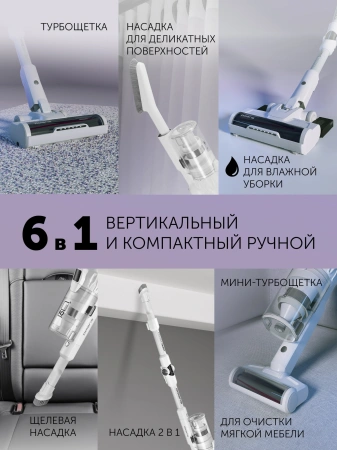Пылесос Polaris IQ Home PVCS 4070 600Вт белый