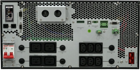 Источник бесперебойного питания Systeme Electriс SRT SRTSE5KRTXLIEC-NC 5000Вт 5000ВА черный