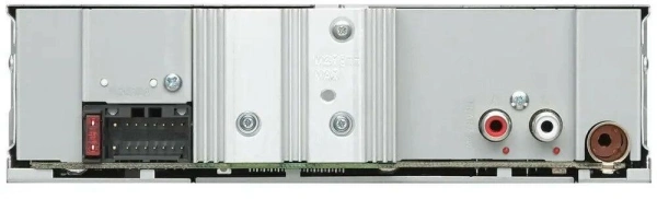 Автомагнитола Kenwood KMM-105 1DIN 4x50Вт USB2.0 AUX 1 RDS