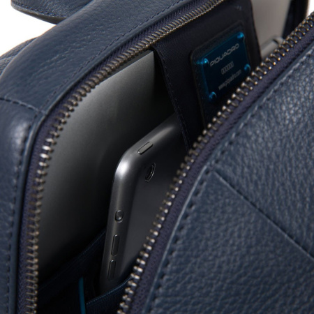 Рюкзак унисекс Piquadro Modus Special CA3214MOS/BLU синий кожа