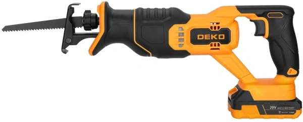 Сабельная пила Deko DKRS20 20Вт аккум. 2800ход/мин (085-1129)