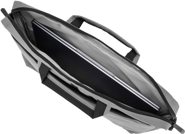 Сумка для ноутбука 17.3" Digma W-210 серый/черный полиэстер (W210GBK)