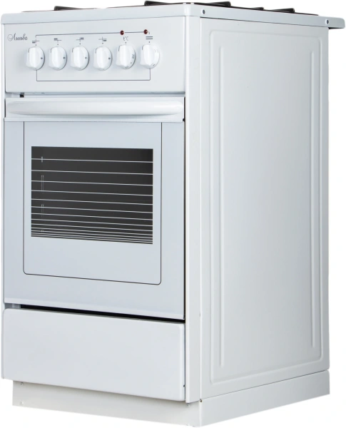 Плита Комбинированная Лысьва ЭГ 401-2У белый (без крышки) реш.сталь