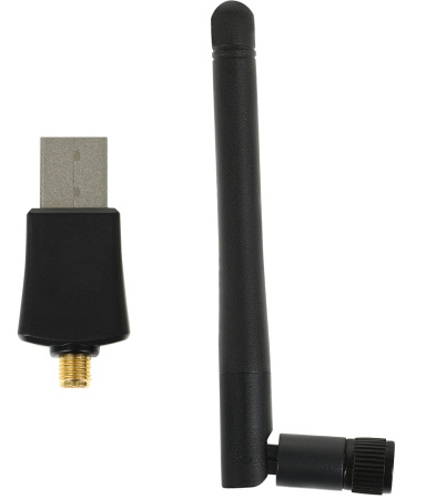 Сетевой адаптер WiFi Digma DWA-N300E N300 USB 2.0 (ант.внеш.съем) 1ант. (упак.:1шт)