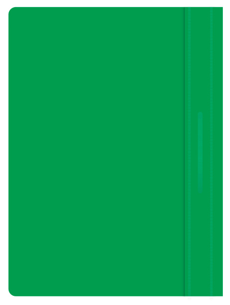 Папка-скоросшиватель Buro -PSE20BU/GRN A4 прозрач.верх.лист пластик зеленый 0.11/0.13