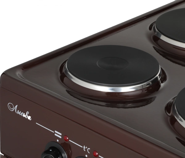 Плита Электрическая Лысьва ЭП 301 МС коричневый эмаль (без крышки)