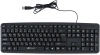 Клавиатура Оклик 130M черный USB