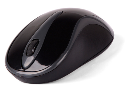 Мышь A4Tech G3-280A серый/черный оптическая (1200dpi) беспроводная USB (3but)