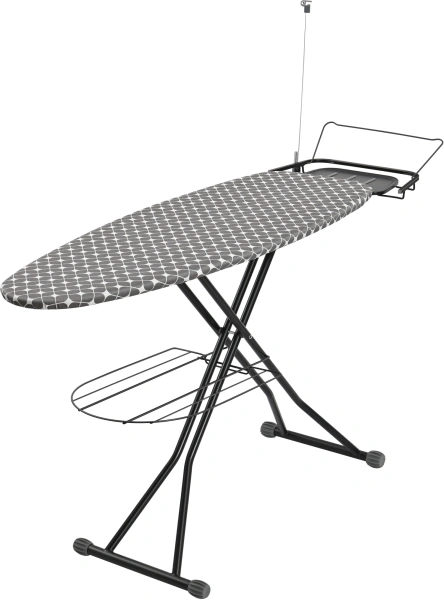 Гладильная доска Starwind SW-IB1802 129.50x46см рег.высот. черный/серый