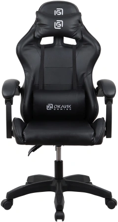 Кресло игровое Оклик Drifter черный сиденье черный искусст.кожа/сетка с подголов. крестов. пластик ч