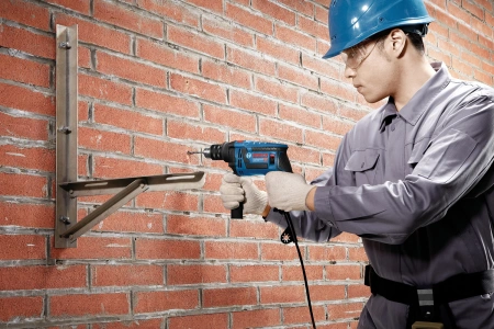 Дрель ударная Bosch GSB 13 RE Professional 600Вт патрон:быстрозажимной реверс (0601217100)