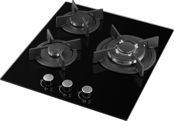 Газовая варочная поверхность Weissgauff HGG 451 BGh Nano черный