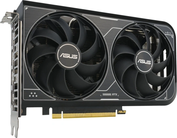 Видеокарта Asus PCI-E 4.0 DUAL-RTX4060-O8G-V2 NV RTX4060 8Gb 128bit GDDR6 2505/17000/HDMIx1/DPx3/HDC