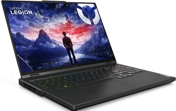 Ноутбук Lenovo Legion Pro 5 16IRX9 Core i5 14500HX 16Gb SSD1Tb NVIDIA GeForce RTX4050 6Gb 16" IPS WQXGA (2560x1600) noOS dk.grey WiFi BT Cam (83DF00E7RK)