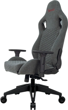 Кресло игровое A4Tech Bloody GC-770 серый соты с подголов. крестов.
