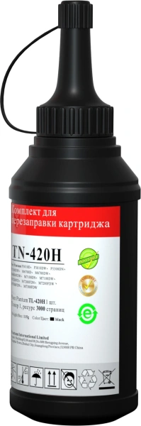 Тонер Pantum TN-420HP черный флакон (в компл.:чип) для принтера Series P3010/M6700/M6800/P3300/M7100/M7200/P3300/M7100/M7300